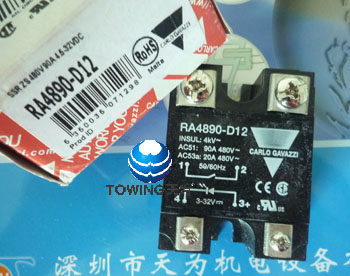 New original Swiss CARLO GAVAZZI Solid STATE relay RA4890-D12