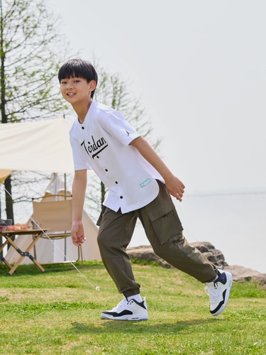 Чиновник Jordan Nike Jordan Boy Girl Cortside Big Children's Sports Sports Winter Slow Shock поддержка AR1002