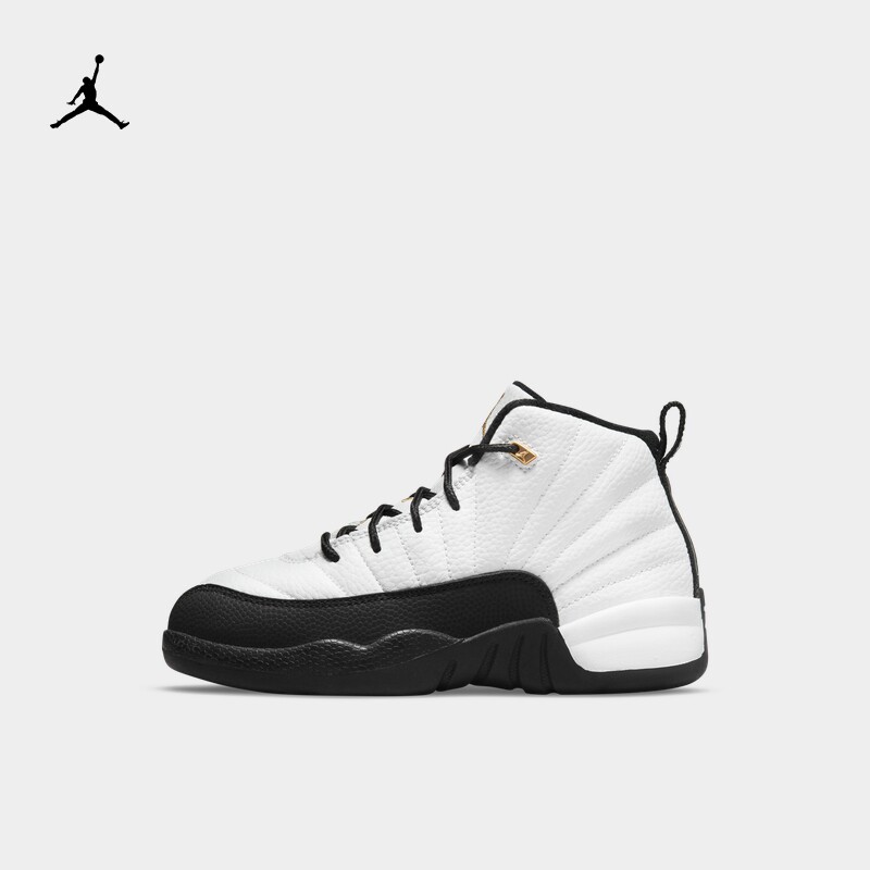 Jordan official Nike Jordan JORDAN 12 RETRO PS Reengraving toddler sports children shoes 151186
