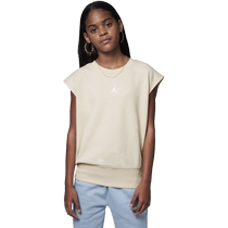 Jordan official Nike Jordan girls big French terry sleeveless top autumn new fashion HQ8178