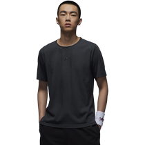 Jordan official Nike Jordan mens quick-drying short-sleeved sports top autumn breathable knitted casual FN5865