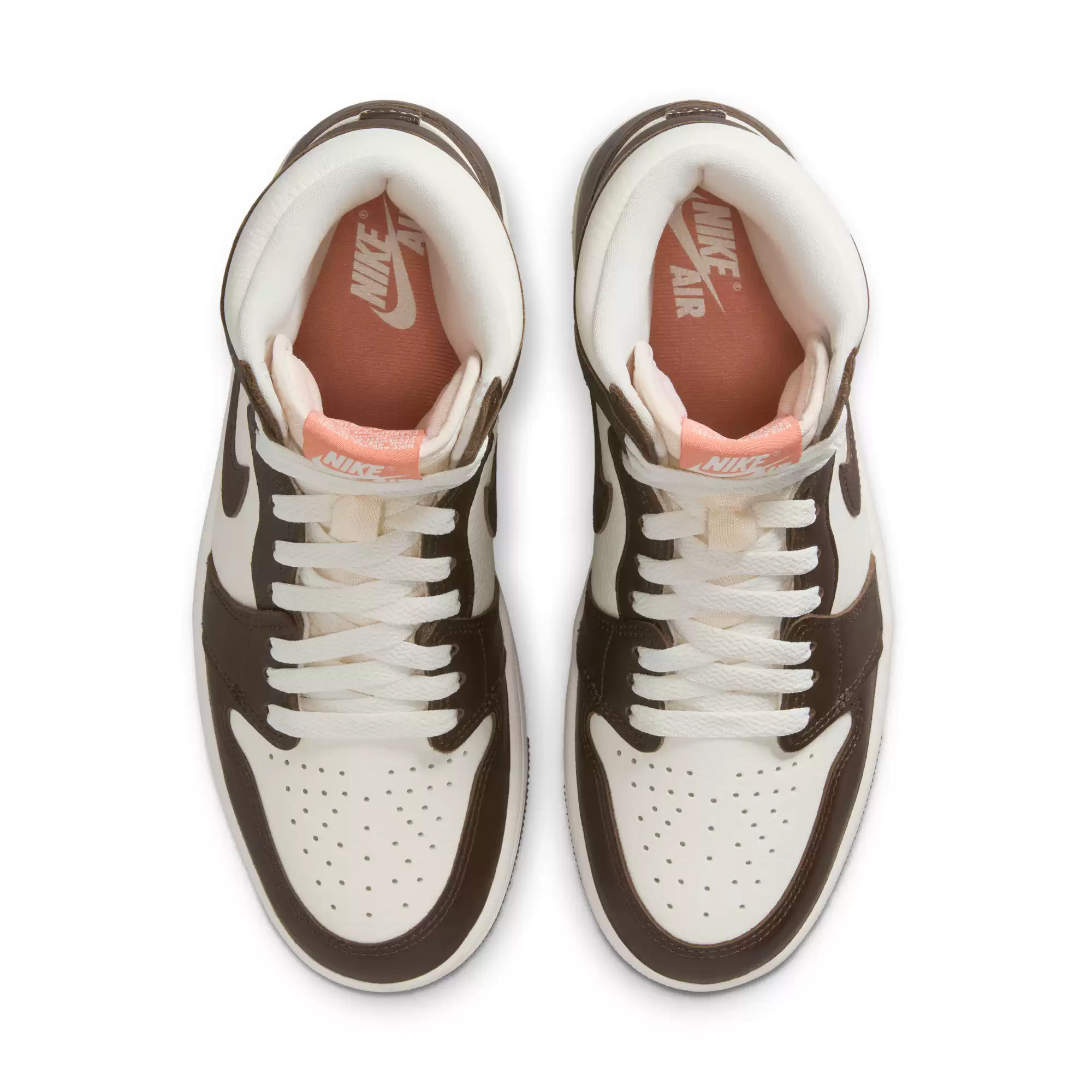 Jordan官方耐克乔丹AJ1复刻休闲鞋女运动鞋夏高帮缓震支撑FD2596