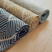 Dining table table flag Modern simple Nordic fabric Tea table cotton linen bed flag TV cabinet Japanese tea table cloth cover cloth tablecloth