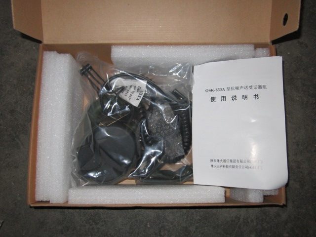 The new TBR 133 hopping radio uses OSK 633A type ear group