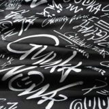 Черная весенняя куртка для школьников в стиле хип-хоп, с печатью вашего логотипа, оверсайз