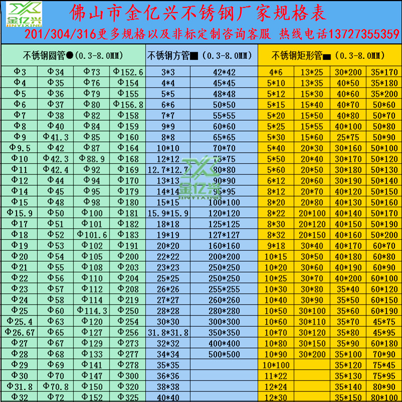 National standard 201, 304, 316 square tube, round tube, rectangular tube, thick tube and other pipe processing stainless steel flat tube customization
