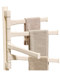 French Imported Ziwoo Rotating Towel Rack Bathroom Punch-Free Hanging Rod Bath Towel Rack Bathroom Storage Rack