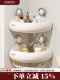French ZIWOO suction cup bathroom storage rack bathroom punch-free shower wall corner triangle storage shelf