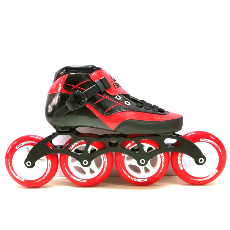 Flying New Speed Skating Shoes 110 Wheels Adults Men And Women Race Speed Shoes 125 Marathon Road Wheels Skating
