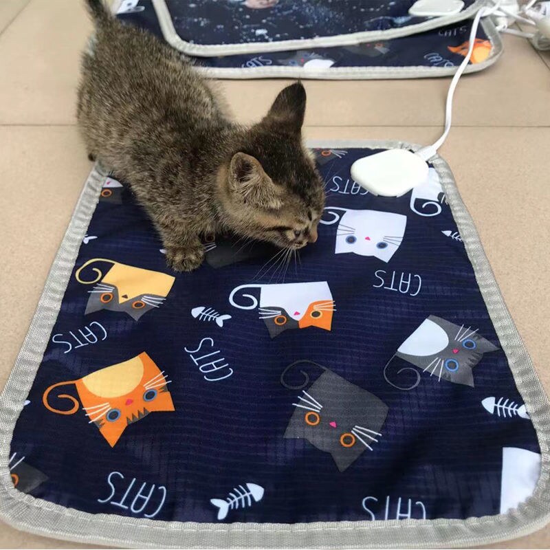 Pet electric heating pad waterproof and bite-resistant pet electric blanket warm pad anti-scratch anti-leakage dog Teddy cat cat