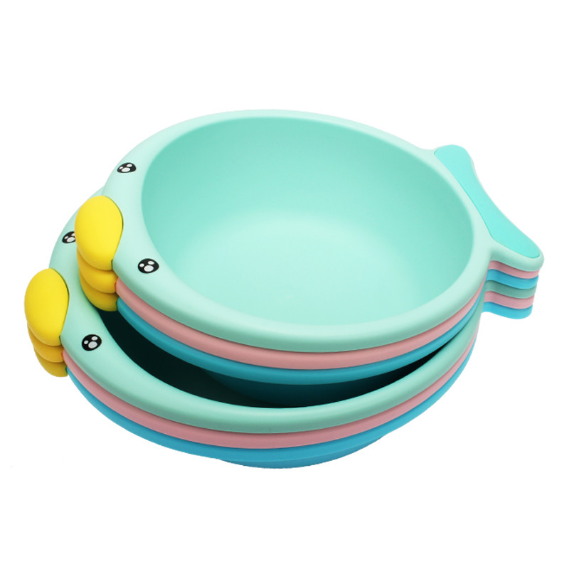 Cartoon Type 2 3 Mounted Plastic Baby Wash Face Supplies Newborn Baby Wash Face Small Basin Home Wash Fart Pot