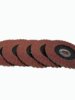 Abrasive Flap Disc for Angle Grinder 100*16 Mesh Thin Disc for Stainless Steel Metal Patterned Wheel Polishing Disc