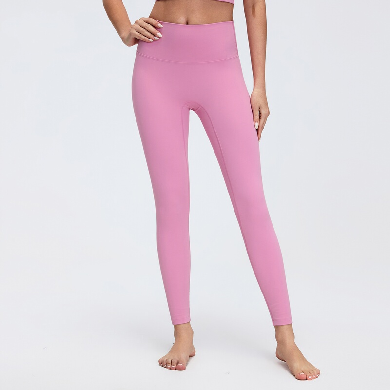 New Style Nude-Feel High-Waisted Butt-Lifting Yoga Leggings for Women, No Awkward Lines, Suitable for Running, Fitness, and Yoga
