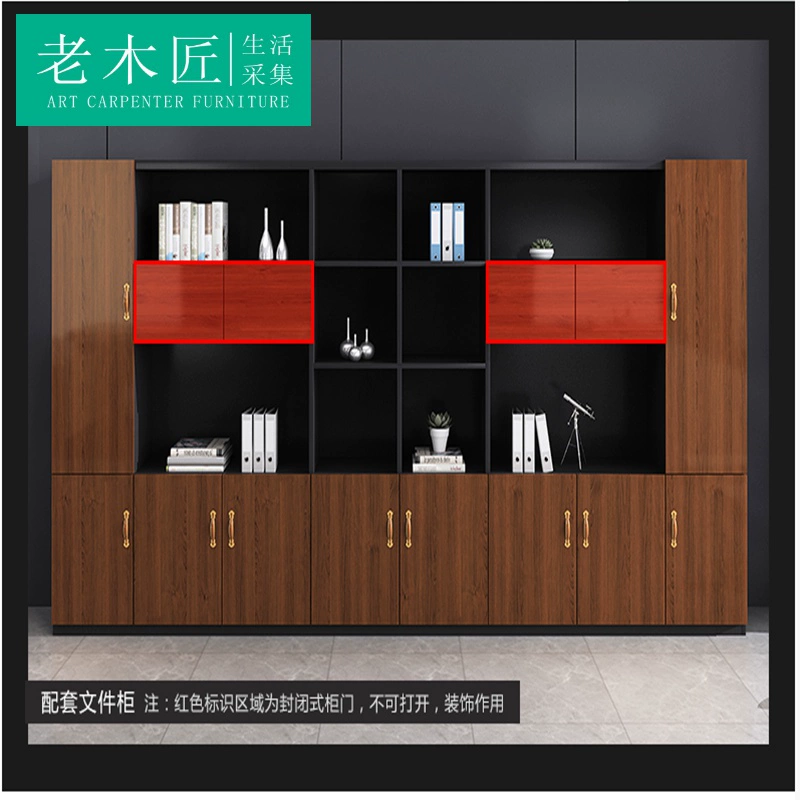 Bàn ông chủ và ghế kết hợp quản lý bàn chủ tịch bàn giám sát bàn đơn giản hiện đại Guiyang nội thất văn phòng bàn điều hành - Nội thất văn phòng