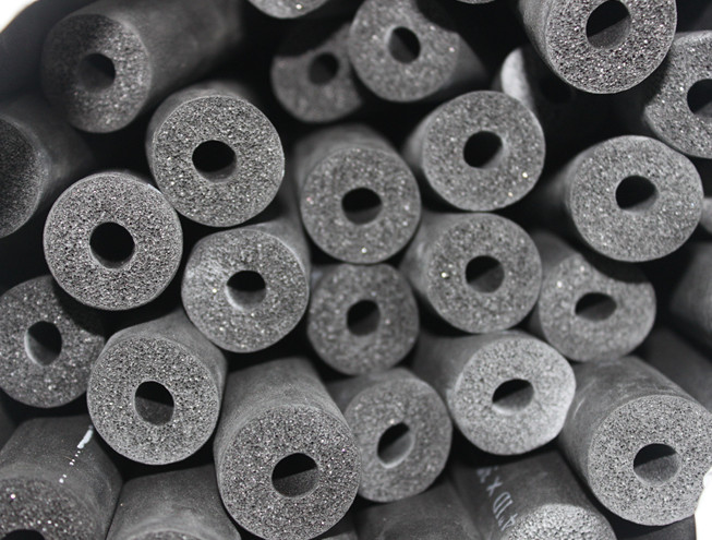 Huamei sea bright insulated cotton B1 grade insulated pipe rubber and plastic thick 9mm-15mm air conditioning insulated water pipe insulation-Taobao