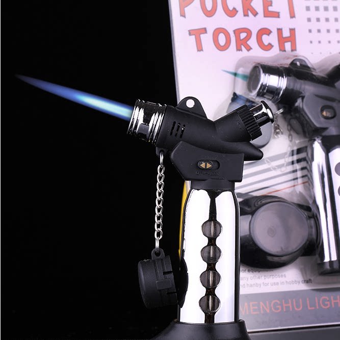 Menghu lighter 223 small flamethrower sprayer straight-through windproof can set fire metal portable igniter