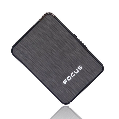 Новая Focus Focus Automatic Sigarette Box с более легкими фильмами Light Fire 6 ультра -типичных сигаретных ящиков.