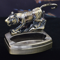 Top Good Smoke Cylinder Lighter Inflatable Tiger Metal Ashtrays Creativity Personality Styling Collection Products Home Furnishing