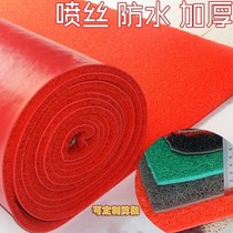 Washed rubber ultra-thin water-proof plastic carpet Bedroom skin waterproof custom non-slip corridor living room household ladder