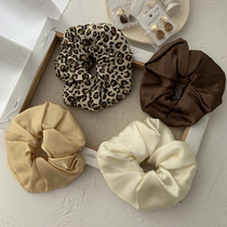 Heavy love handmade French vintage head rope silk Mulberry silk ins high end Hairband daily versatile hair accessories