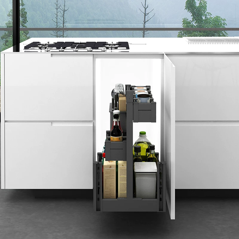 Корзина для хранения с ящиком в стиле Kitchentime серия Гарри Поттера полная алюминиевая приправная корзина