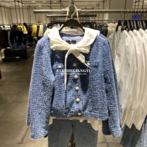 UR BMHMZA spring new bow small fragrant style short blazer womens ins trend WG01SBJE2000