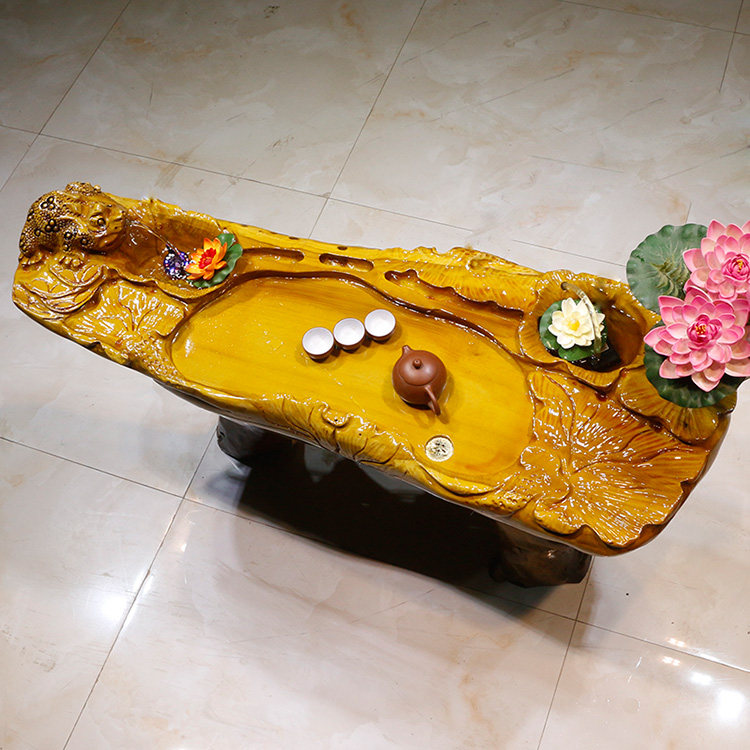 Tea table tree root root carving tea table wood root carving tree root tea table tea sea solid wood tree root tree root tea table J2653
