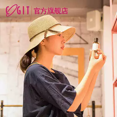 Japanese COGIT fashion tassel foldable basin hat straw hat summer sunshade decorative hat outing