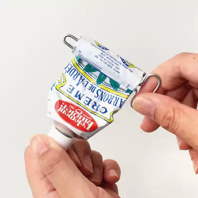 Zero selection of daily beauty imported KIKKERLAND steel squeezer hairdressing cream toothpaste hand cream Nordic wind