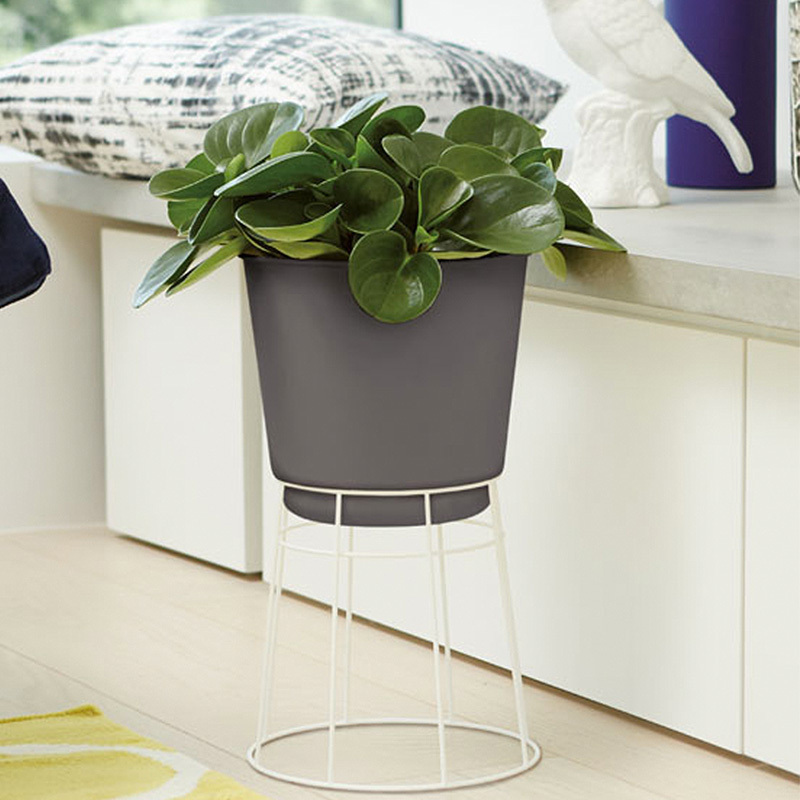 Zero selection Dutch elho environmental protection dual-use flower pot Indoor living room simple flower pot Green dill fleshy balcony large flower pot