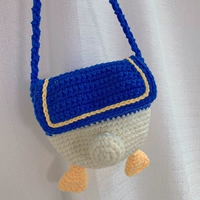 Big Fart Blue Material Bag (квадратная сторона) Послание инструмента+Учебное пособие