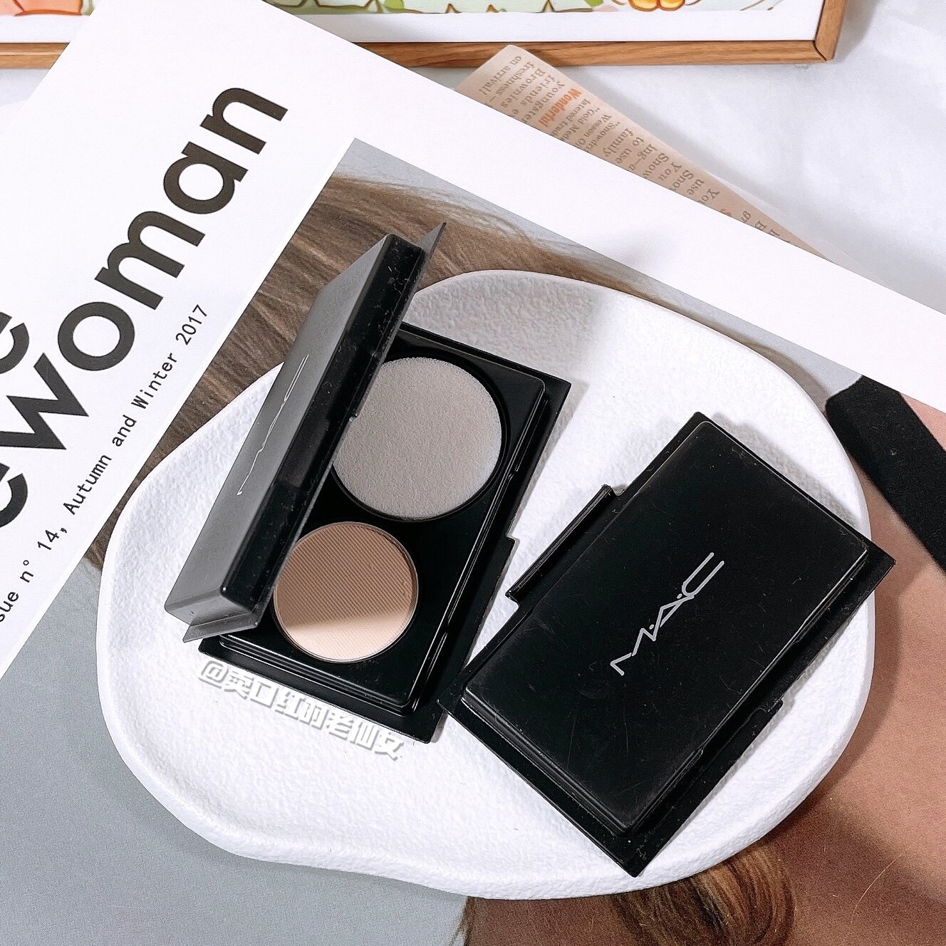 (The whole order is full of 30 rounds) Mac Studio Fix Matte Soft Mist Powder Trial Pack 1 5g