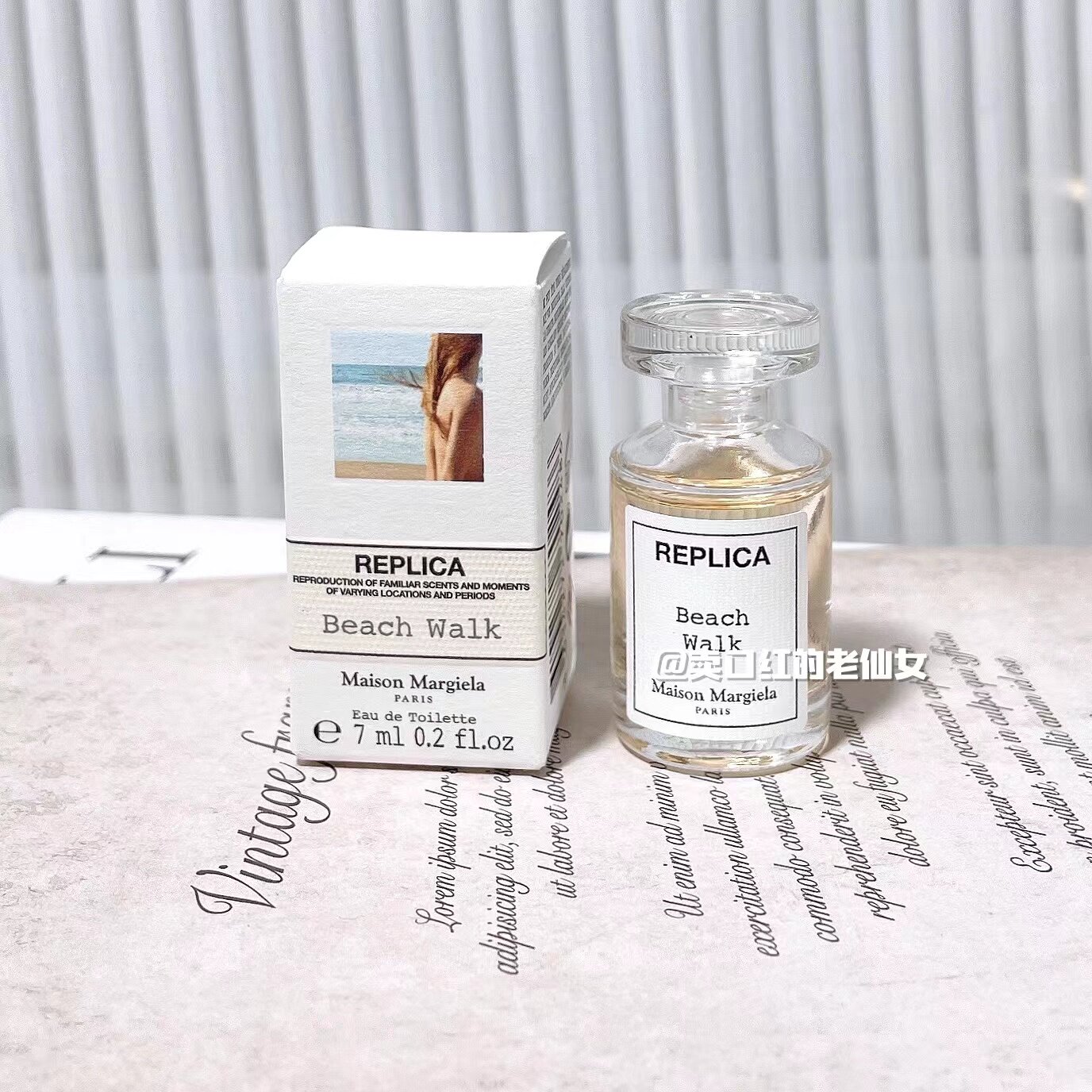 Spot Maison Margiela Martin Magira Fragrance Beach Walk Q Aroma Test Tube 3ml 7ml
