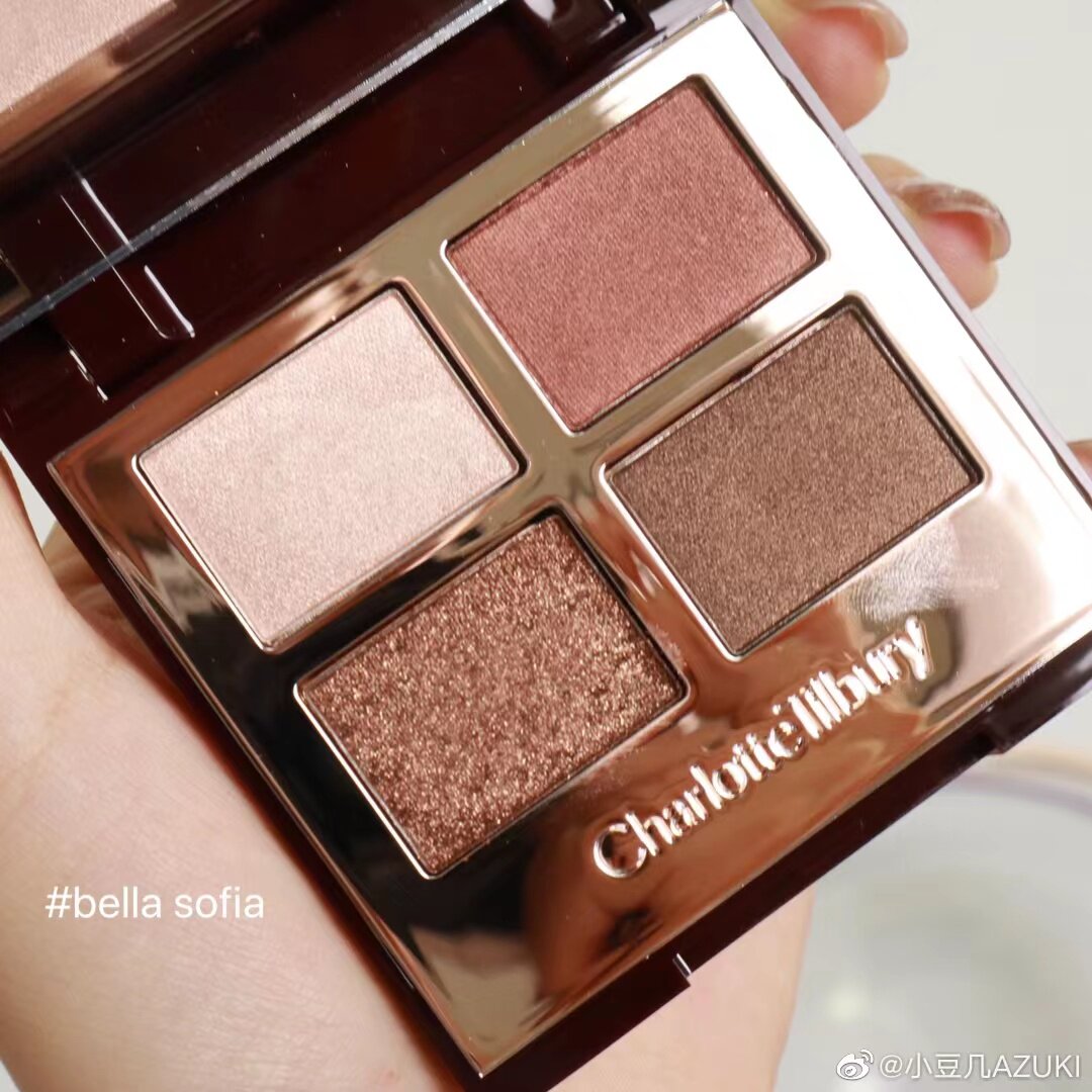 Fracture spot CT four-color eye shadow disc bella sofia (dv) won's exaggereyes pt