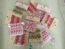 Color photo clip wooden small clip mini photo clip photo clip hemp rope clip photo wall hanging D