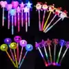 Luminous toy stick Glitter Fairy stick Children's toy Fluorescent Stick Children's Day Christmas ornaments Six pieces of furniture