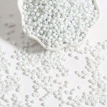 2-4mm solid color rice beads glass beads handmade diy jewelr