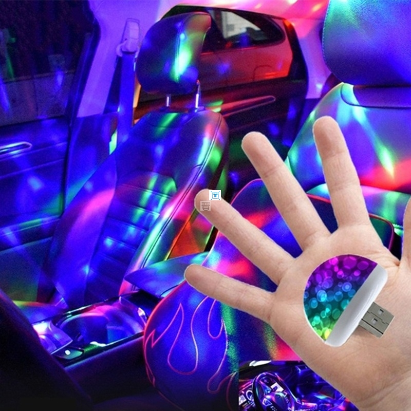 Usb Disco ball RGB LED light Stage small Magic ball light