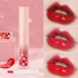 Sakura lip glaze mềm mượt, giữ ẩm và giữ ẩm tốt, không dễ phai, son bóng màu cam nữ giá rẻ kiểu sinh viên mới bắt đầu - Son bóng / Liquid Rouge