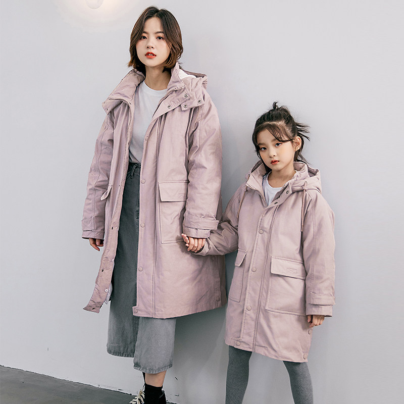 heyonwye Children's down clothes Anti-season Korean version of the long version of the children Men's and women's new products for the winter