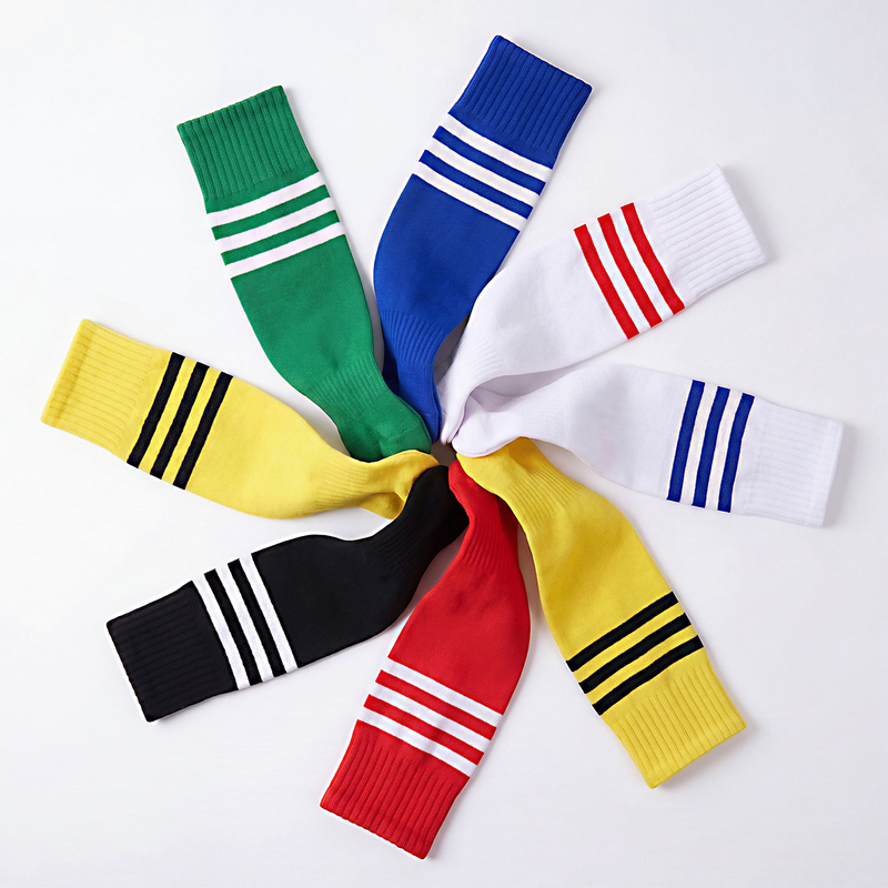 2026 World Cup Football Cheerleader Cheerleading Team Cheerleader Mid-Calf Long Socks Over-The-Knee Sports Long Socks