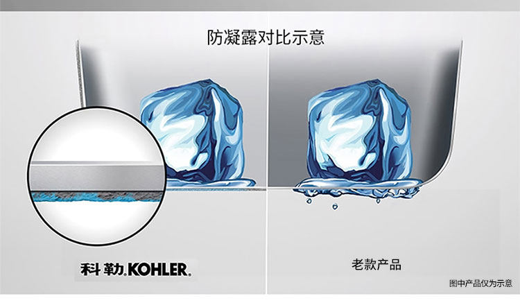 Мойка одинарная 科勒密顿大小厨盆非抗油盾304不锈钢厨房双槽洗菜盆洗碗池 KOHLER