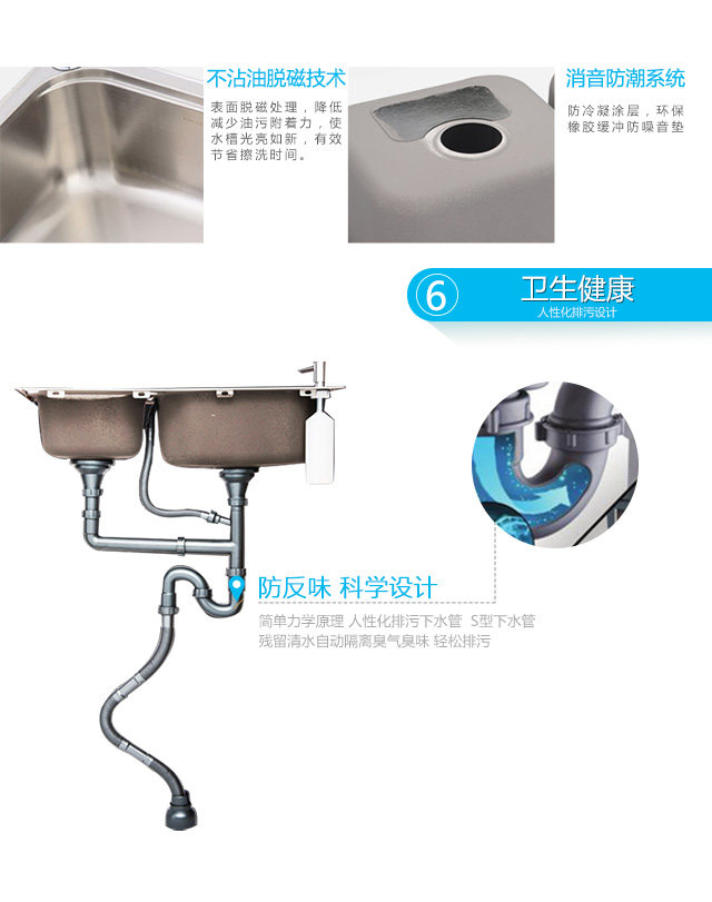 Мойка одинарная 科勒齐乐304不锈钢厨房双槽厨盆洗菜盆k-72474t-2kd-na不包安装 KOHLER