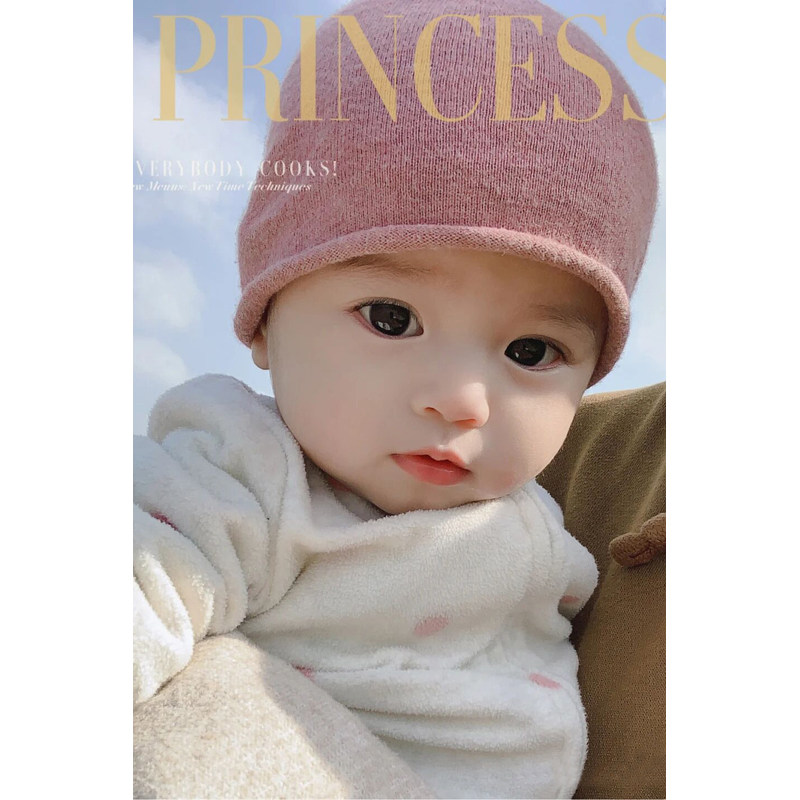 Newborn baby picture wall sticker baby photo poster pregnant woman beautiful girl big eyes cute baby baby Pictorial