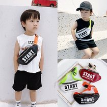  Childrens bag Boy satchel boy coin purse messenger bag baby small bag child bag Korean handsome trendy cool