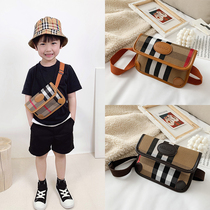  Childrens messenger bag Boys messenger bag Girls waist bag baby bag childrens shoulder bag Korean chest bag coin bag tide