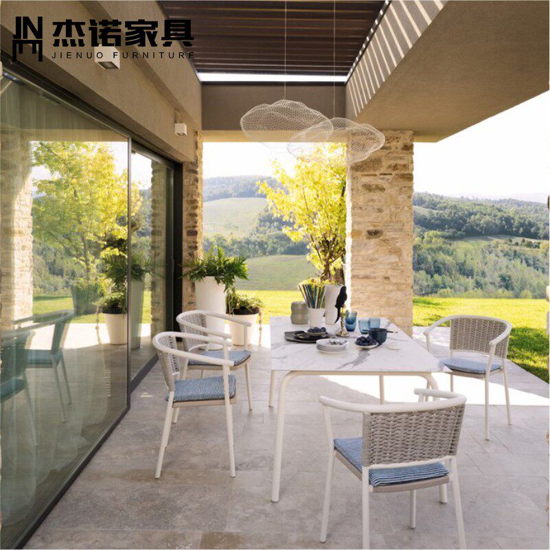 Outdoor balcony casual vine tablechairthree pieces tea set several combined sunroof chair with backed vine chair household
