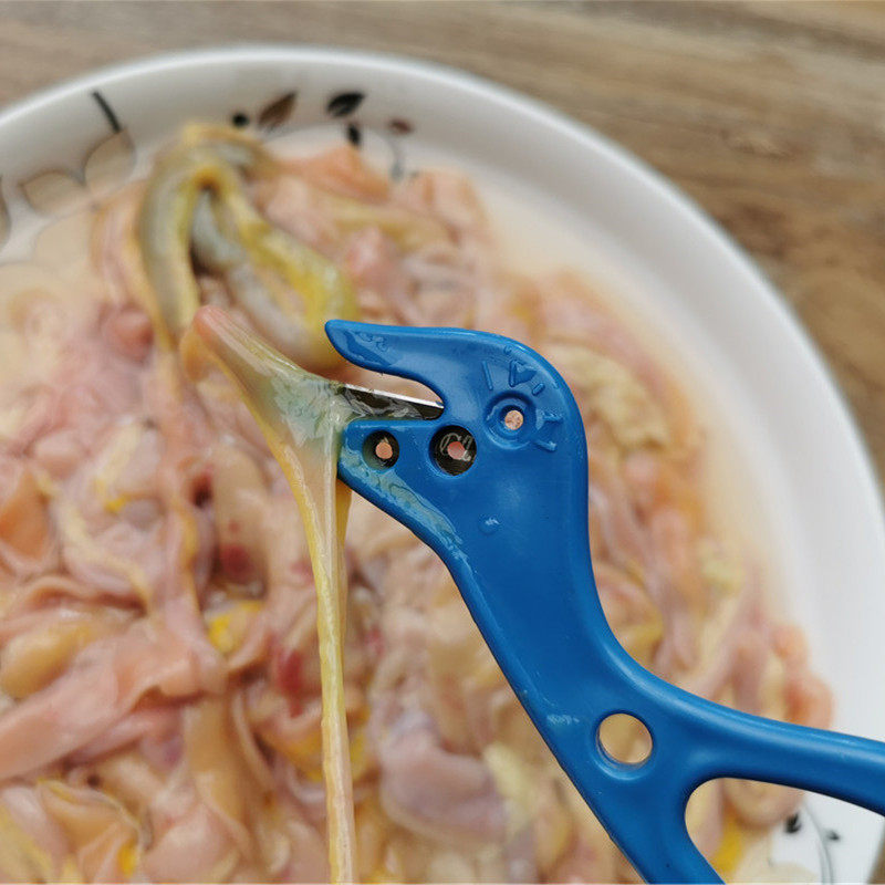 Chicken intestine knife open chicken intestine artifact duck intestine knife multi-functional poultry chicken duck goose intestine knife knife for chicken intestines