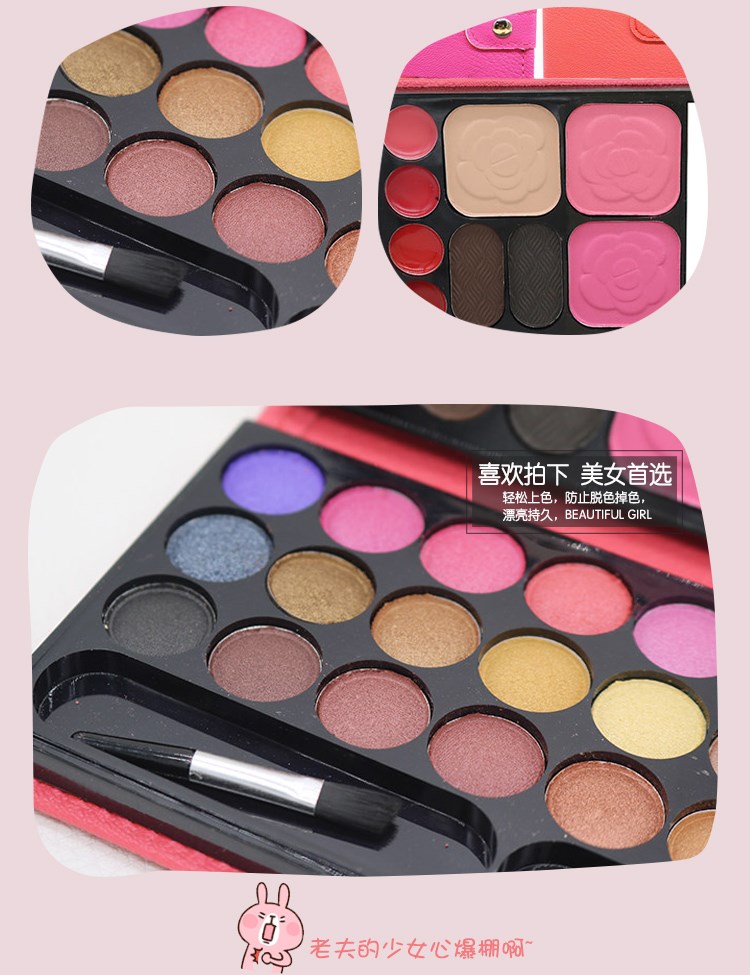 Play House Toy Dresser Girl Child Cosmetics Bàn làm việc Công chúa nhỏ Trang điểm Kết hợp Lip Color Bảng phấn mắt bảng phấn mắt clio