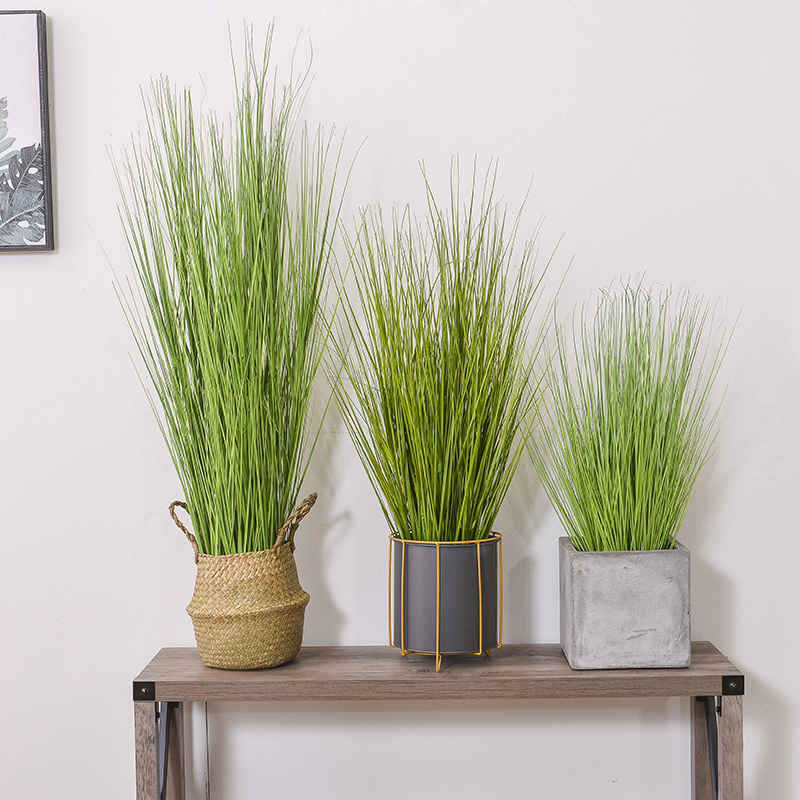 Pure grass potted INS wind Nordic home accessories decoration simulation plant fake green plant decoration dog tail grass potted plant